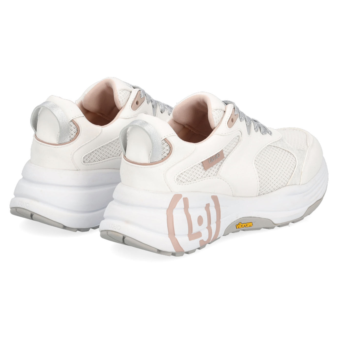Liu-Jo Sneakers Tulisa blanc/gris/rose