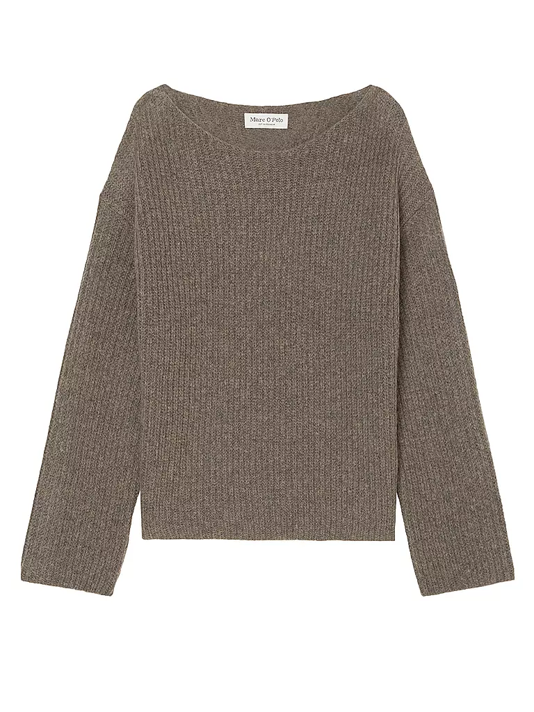 MARC O'POLO Pullover braun