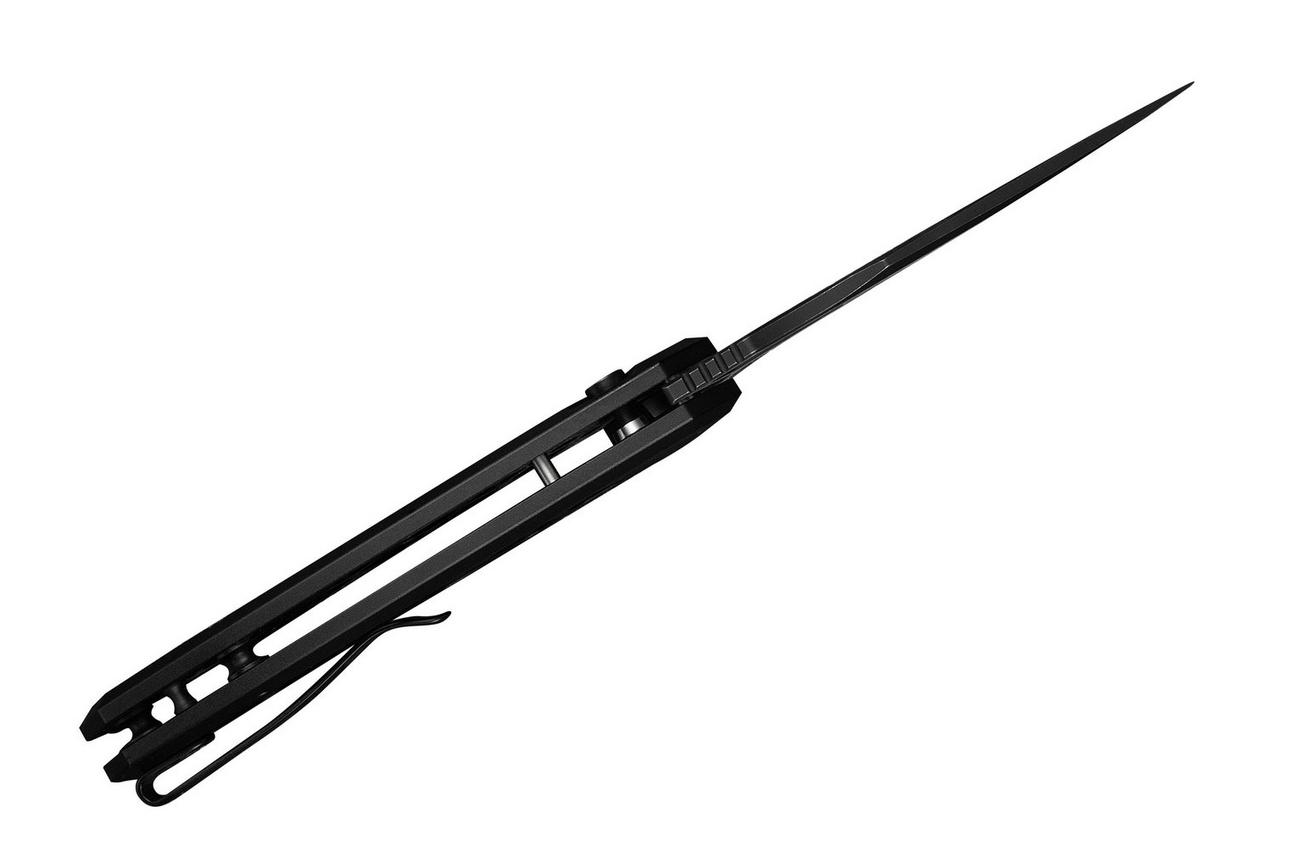 Civivi Anaaki C24039-1 Black Stonewashed, Black Aluminum, zakmes