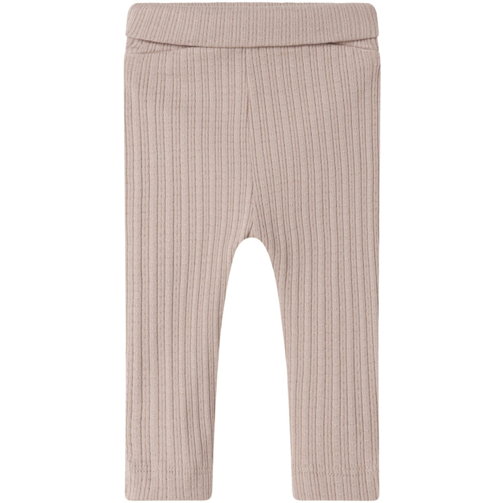 Køb MarMar New Born Modal Pointelle Rib Soft Beige Piva Bukser