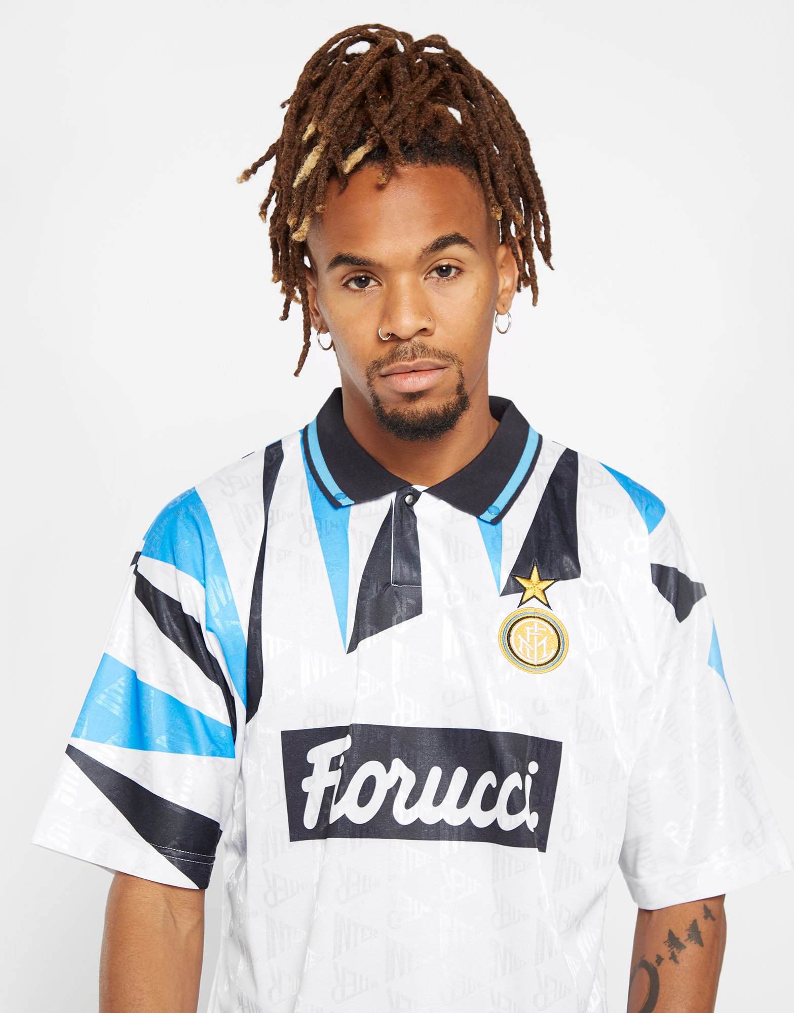 Score Draw Maillot Extérieur Inter Milan 1992 Homme