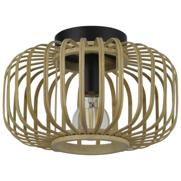 Plafondlamp Joy bamboe naturel Ø28cm