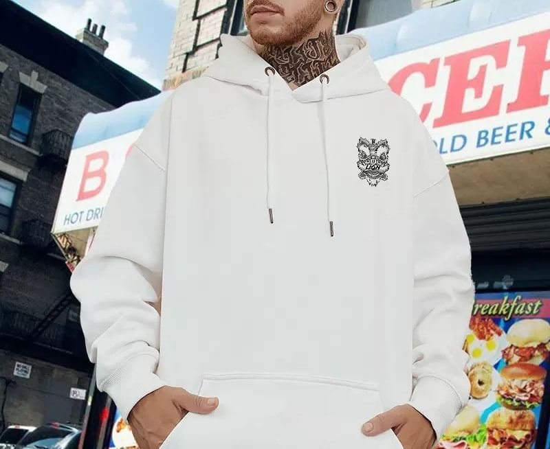 Cowpow - Leeuwendans Print Hoodie
