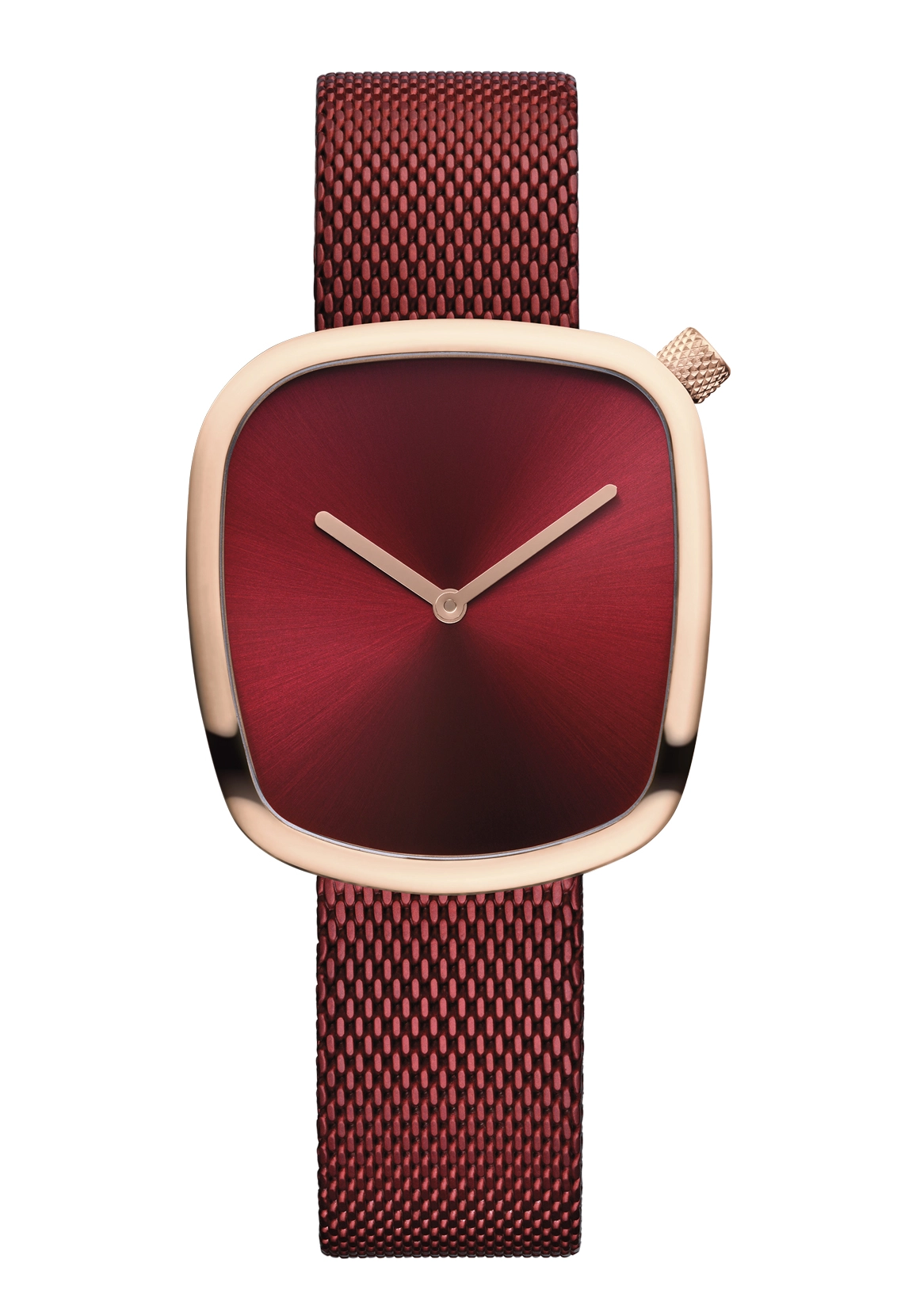 BERING Pebble Damenuhr Rot 18034-363