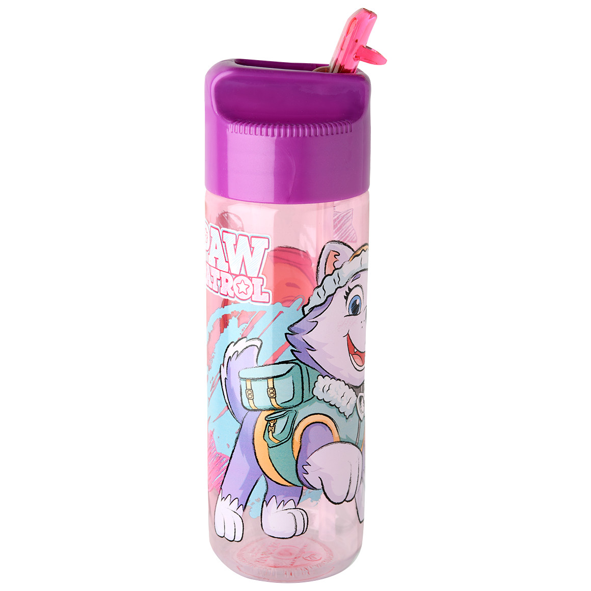 Topolino PAW Patrol Trinkflasche ca. 540 ml lila / rosa