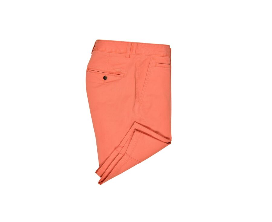 Bermuda chino homme Orange Sanguine - BARRY