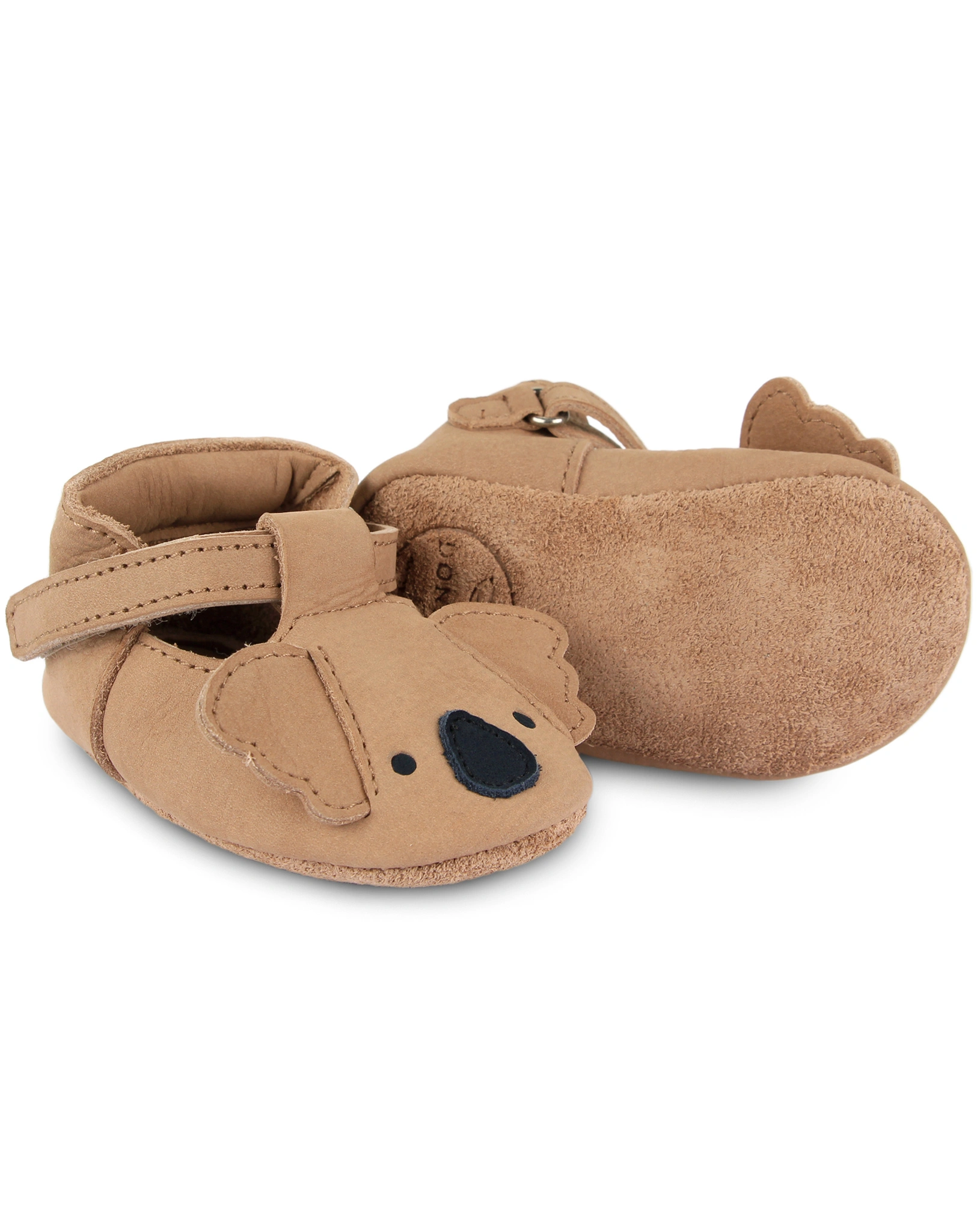 Krabbelschuhe SPARK CLASSIC - KOALA in truffle