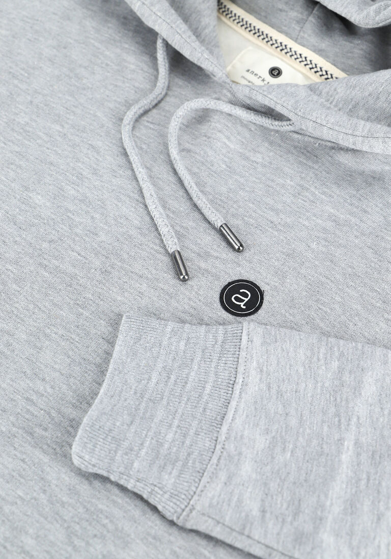 ANERKJENDT lichtgrijze anerkjendt sweater aknigel organic hoodie