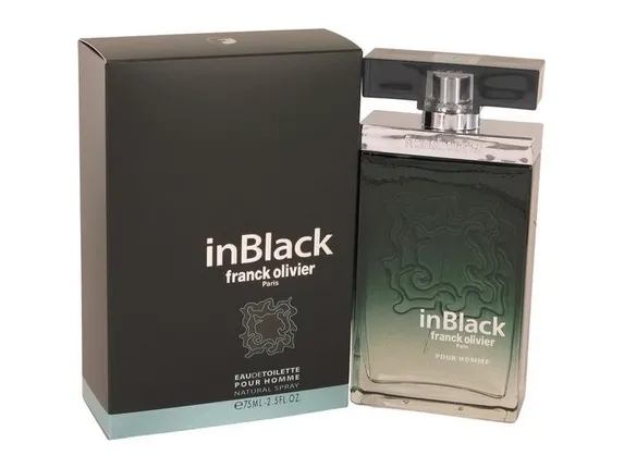 Franck Olivier In Black for Men EDT M 75 ml