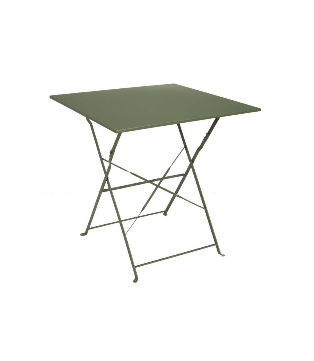 Paris Prix - Table De Jardin Pliante palerme 70cm Kaki