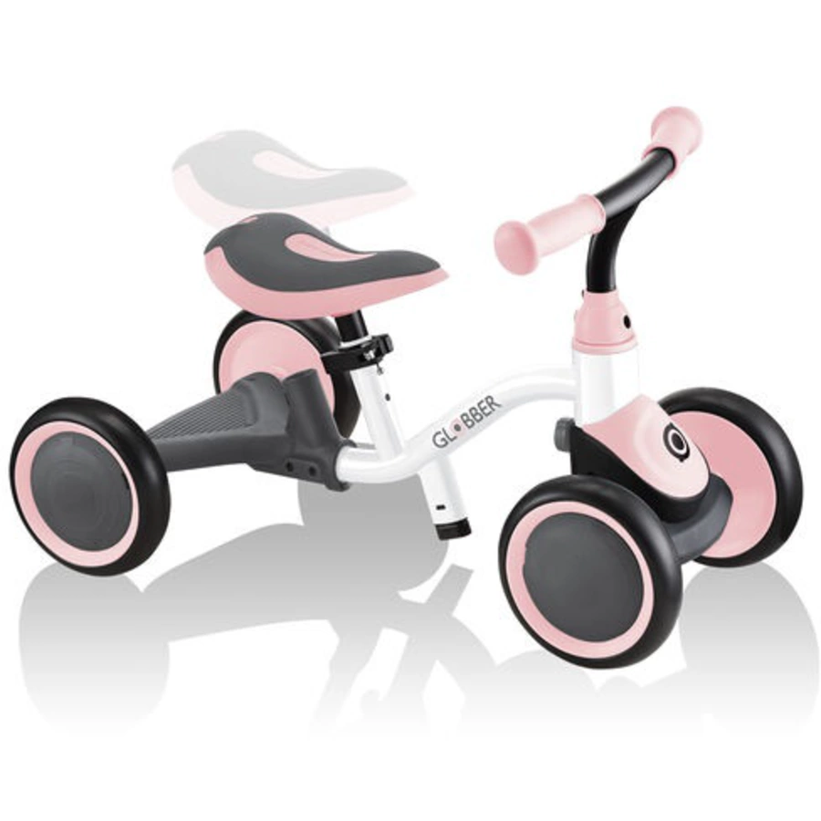 GLOBBER Learning Bike 3 in 1, weiß-pastellpink