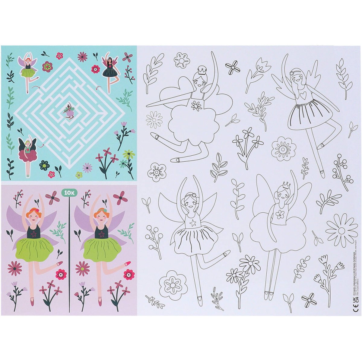 Ballerina Placemats 40cm 6st