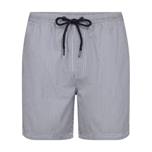 Bruun & Stengade Bahia Badeshorts, Blue/White, L