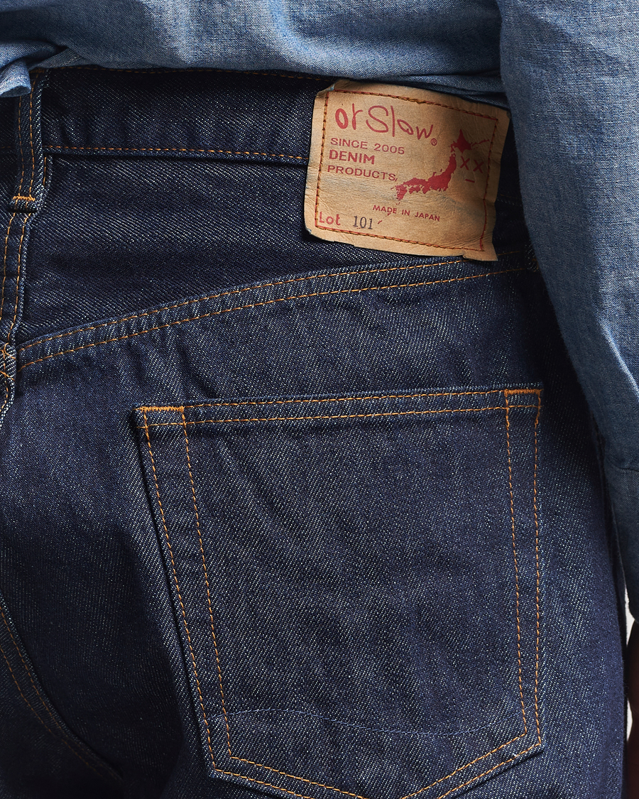 orSlow 101 Dad Fit Jeans One Wash