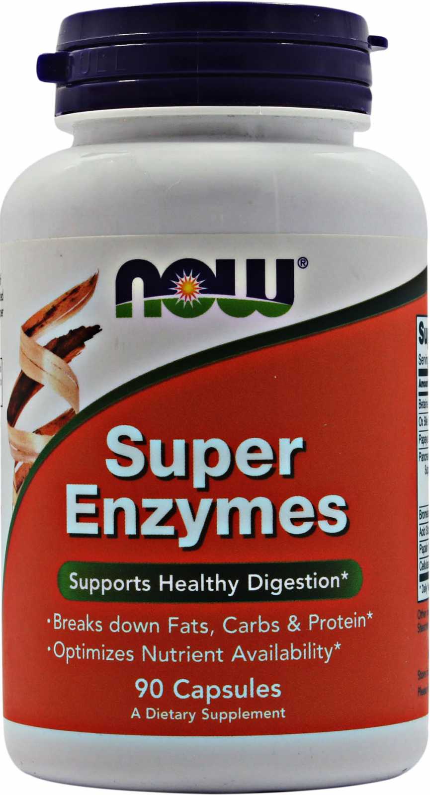 NOW Foods Super Enzimas 90 comprimidos