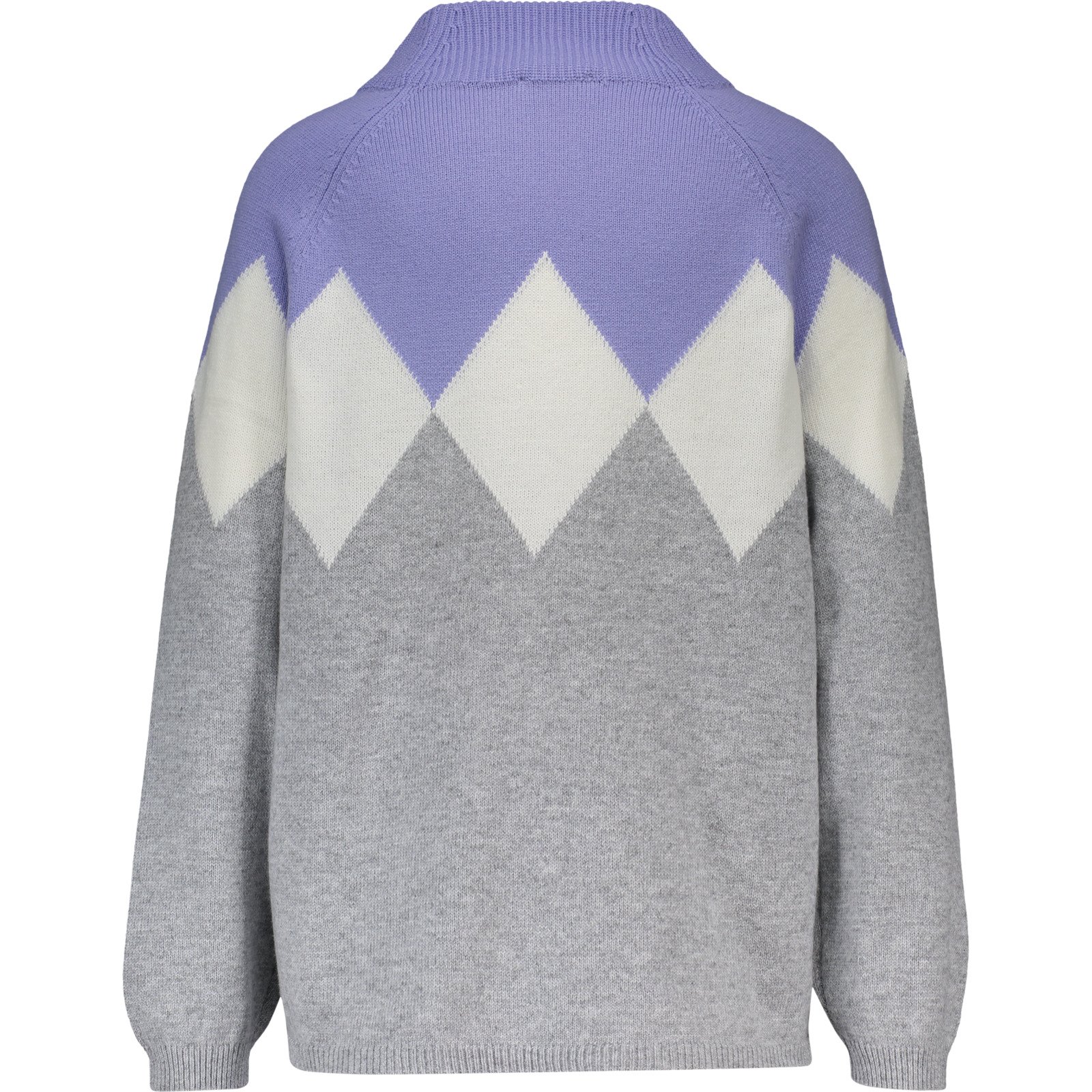 Olsen Damen-Pullover Rautenmuster