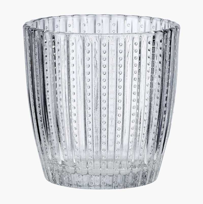 Glasslykt, 7,5 cm, klar