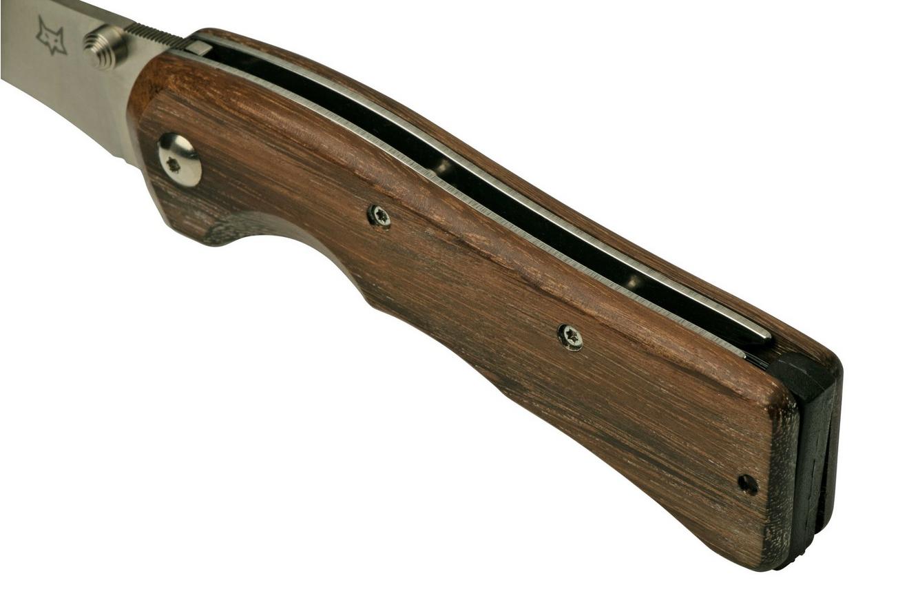 Fox Knives Spora Mushroom Satin Eucalyptus  FX-409, champignonmes