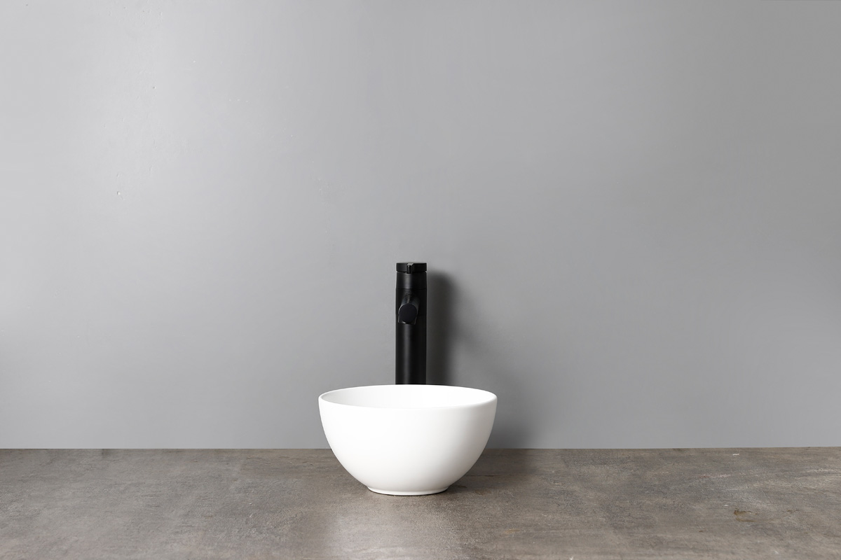 Saniclear Micro waskom voor toilet 23cm mat wit