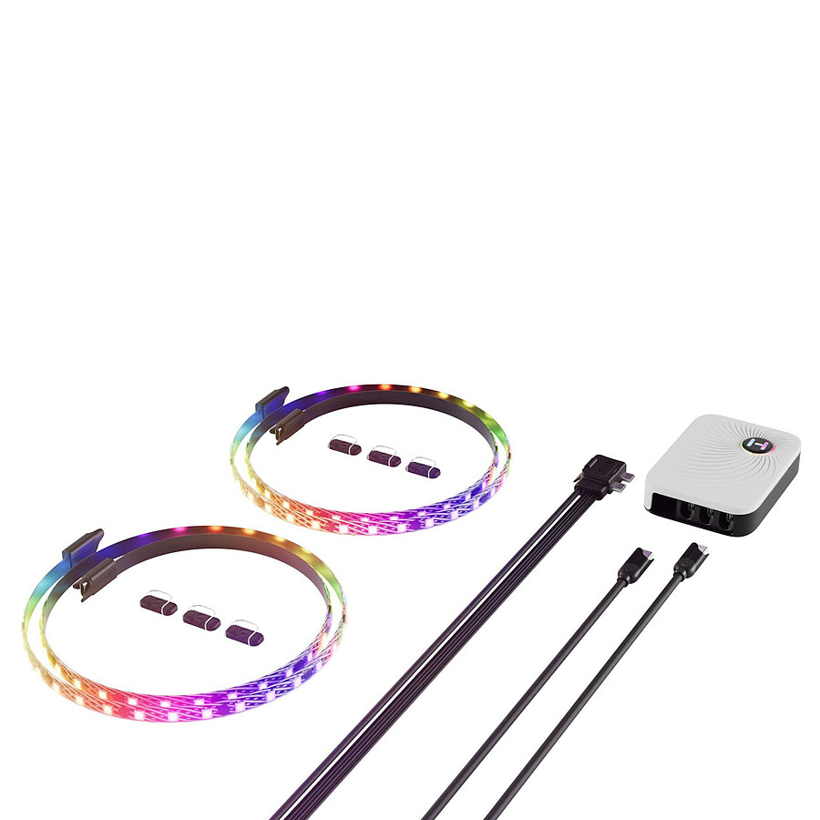 Hyte LS30 qRGB Light Strips Dual Pack + NP50
