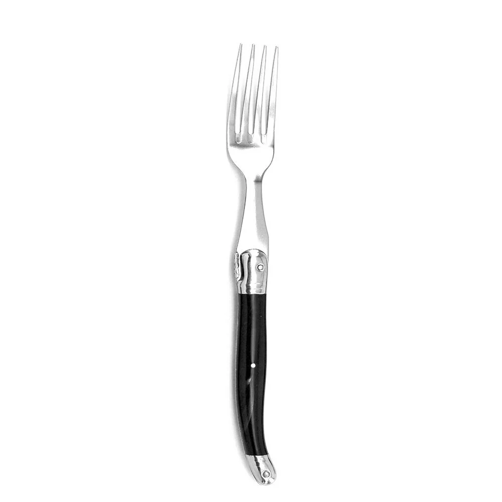 Fourchette Laguiole inox manche ABS gris