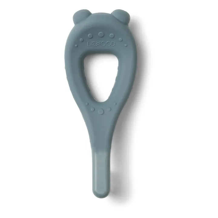 Liewood Brosse à dents Janelle en silicone - Set de 2 | Whale blue