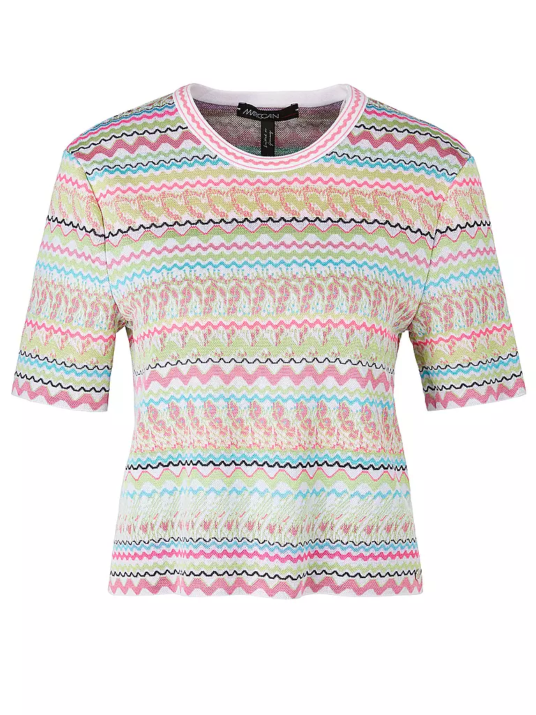 MARC CAIN Pullover hellgrün
