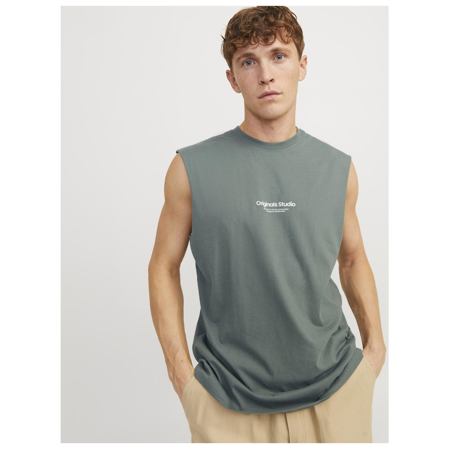 Jack & Jones JORVESTERBRO SLEEVELESS TEE SN
