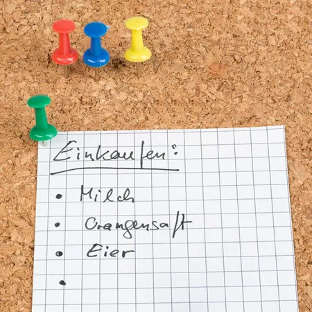 Idena Pinnwandnadeln 40 Stück, verschiedenfarbig