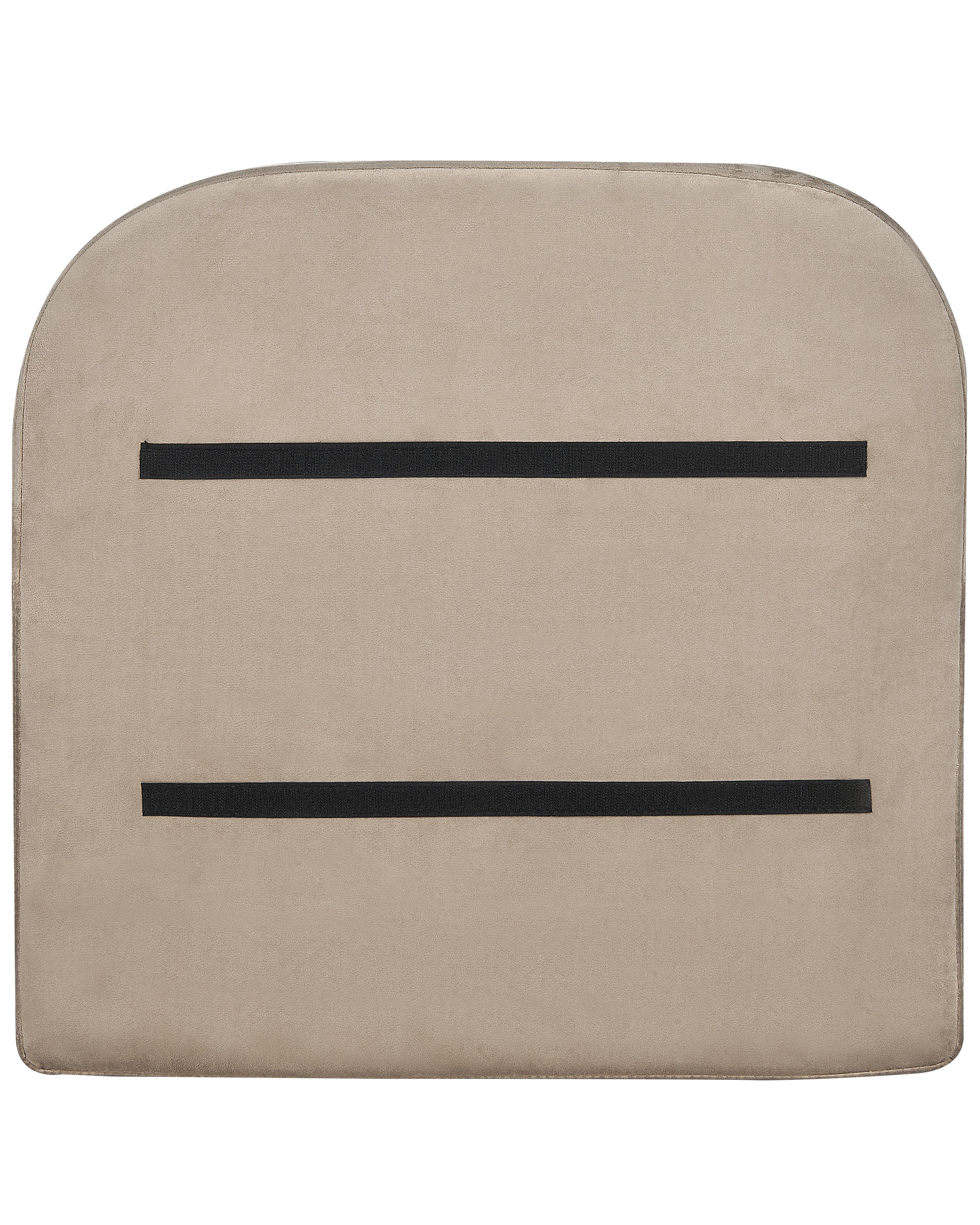 Fauteuil SIRKKA Fluweel Taupe