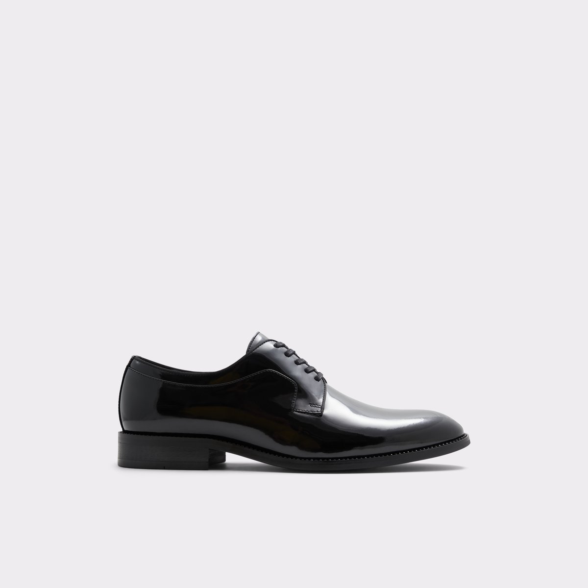 Derreck Black Leather Glitter Men Dress Shoes