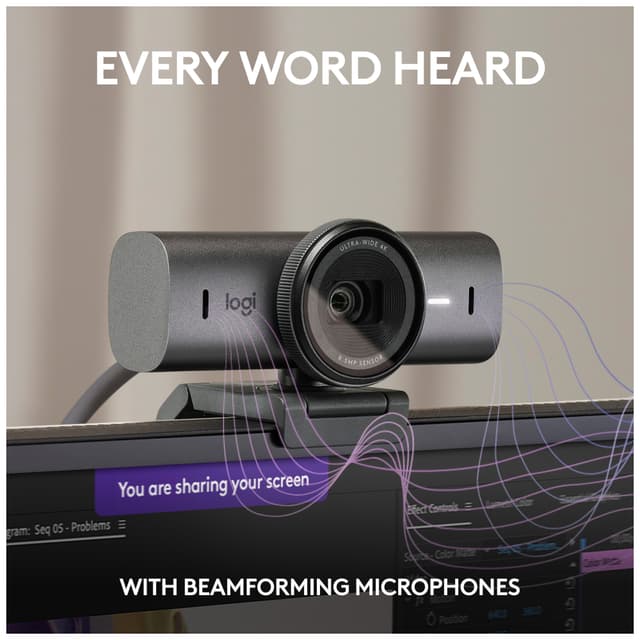 Logitech MX Brio webkamera (grafit)