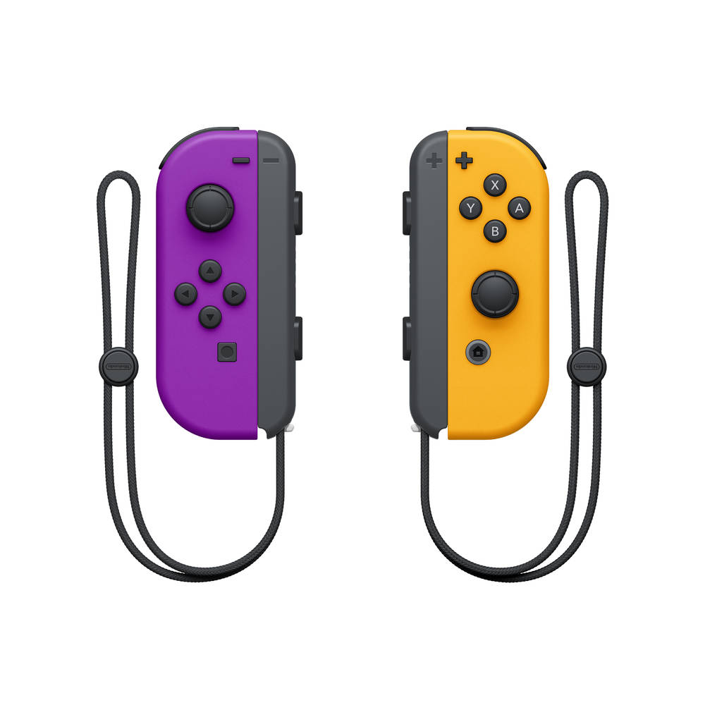Nintendo Switch Joy-Con controllers set van 2 - paars + oranje