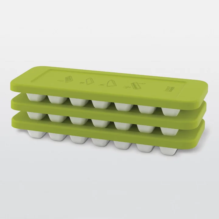 Joseph Joseph - QuickSnap Plus Eiswürfelbereiter, grün