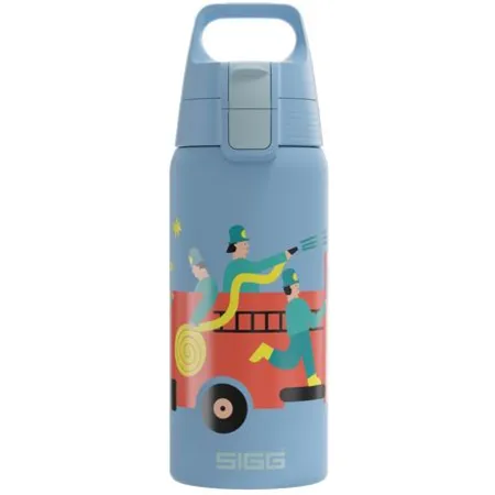 SIGG Edelstahl Trinkflasche Shield Therm ONE Pompiers 0.5 L