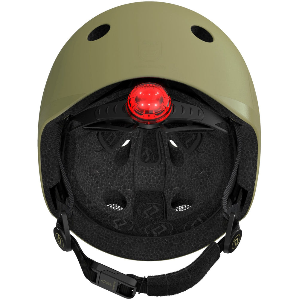 Køb Scoot and Ride Olive Helmet