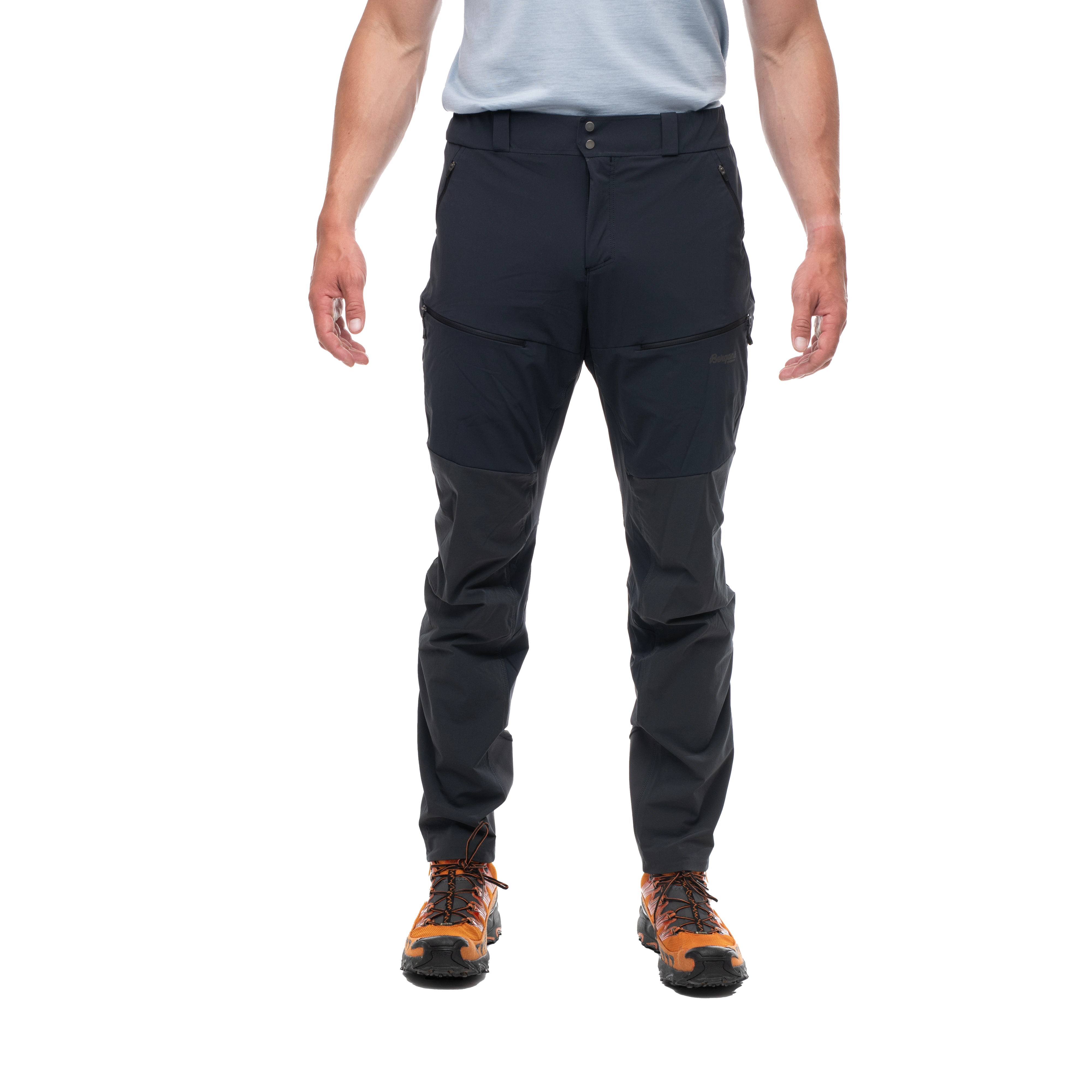 Rabot Softshell Pants Men Black / Dark Shadow Grey