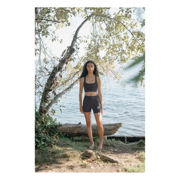 Girlfriend Collective Brassière Paloma | Gris foncé