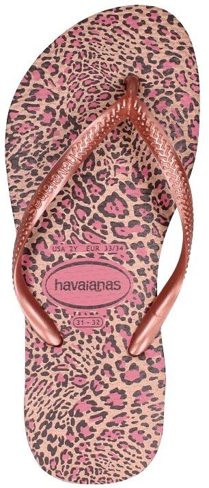Havaianas Slim Animals roze