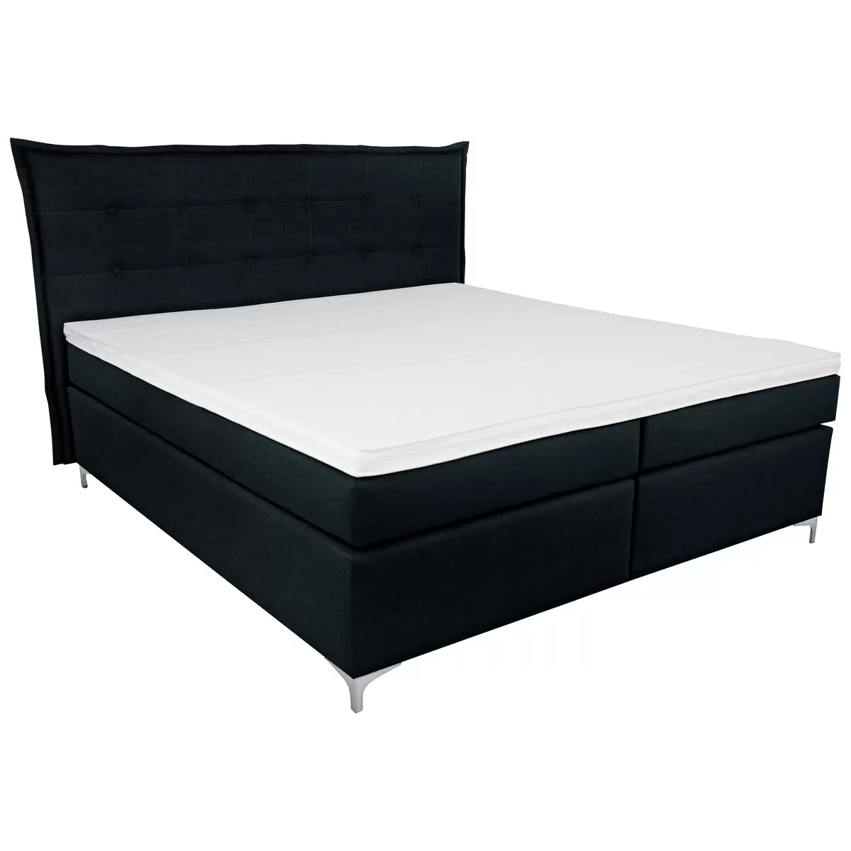 Boxspringbett Fabio 180 x 200 Schwarz