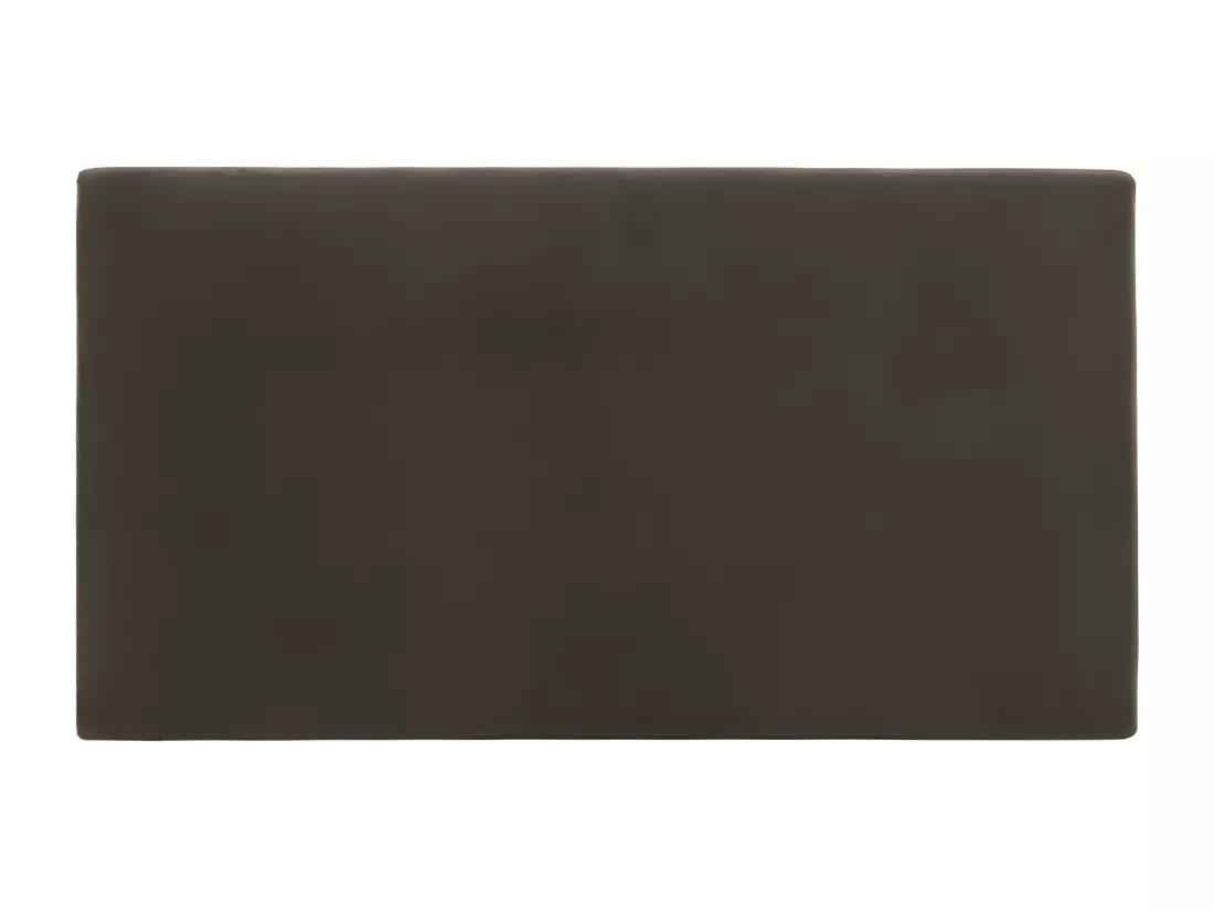Tête de lit en coton gris anthracite 180x80cm - OSLO - DECOWOOD