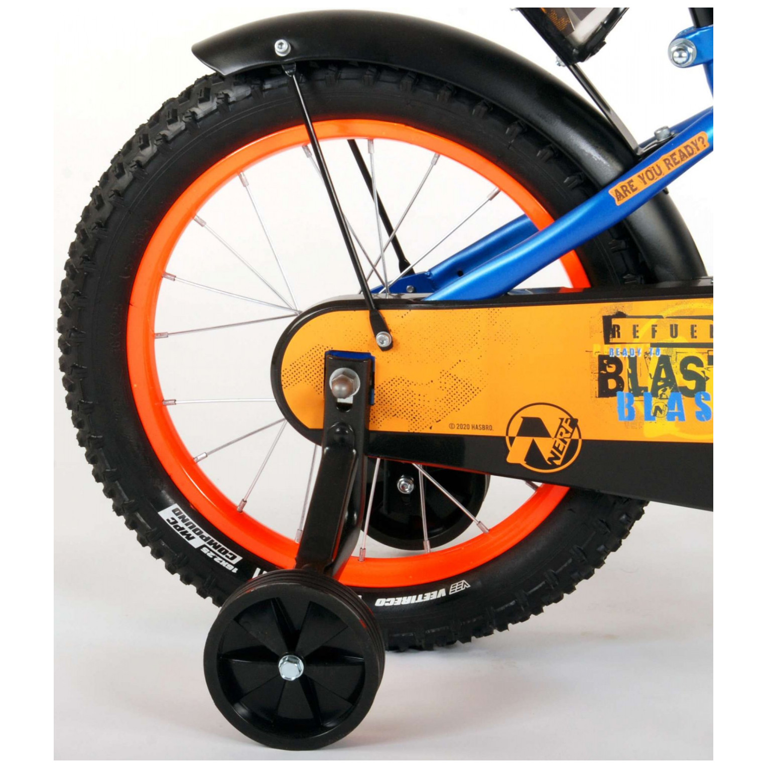 NERF Fiets - 16 inch - Satin Blue
