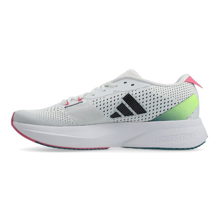 adidas Chaussures de Running adizero SL - Blanc/Noir/Lucid Lemon Femme
