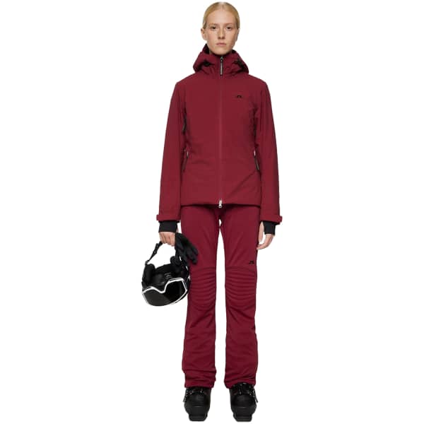 Veste de ski J.LINDEBERG W STARLING JACKET CABERNET