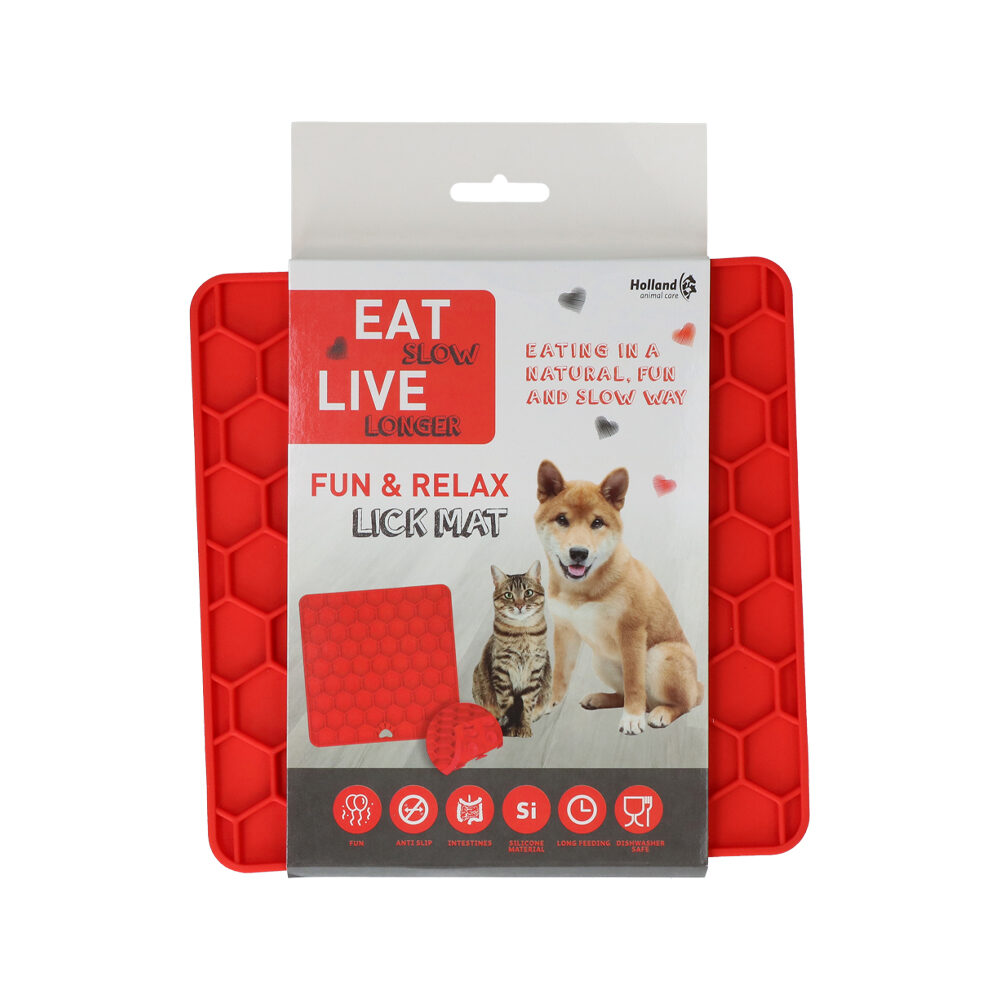 Eat Slow Live Longer Fun & Relax Lick Mat