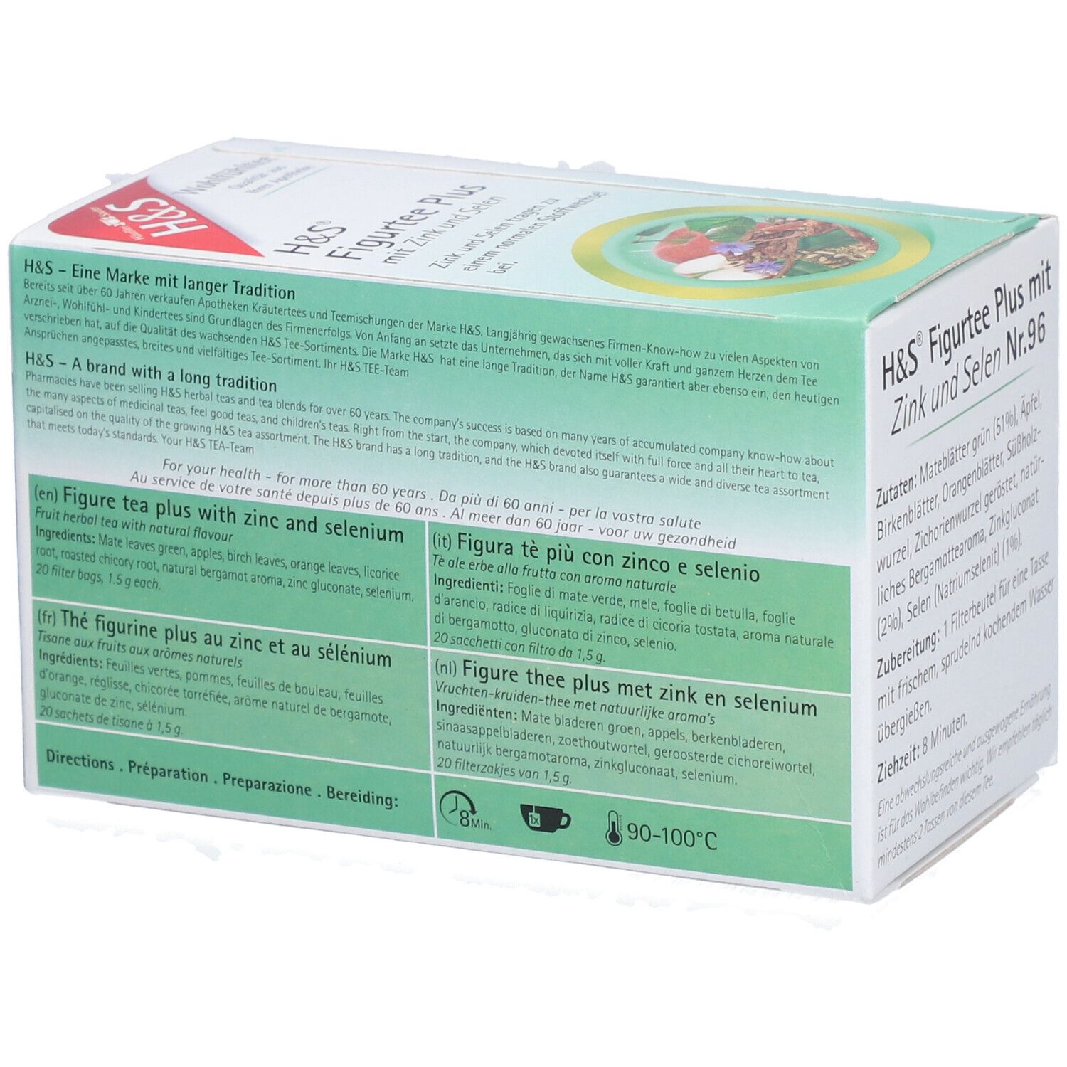 H&S Figurtee Plus mit Zink und Selen