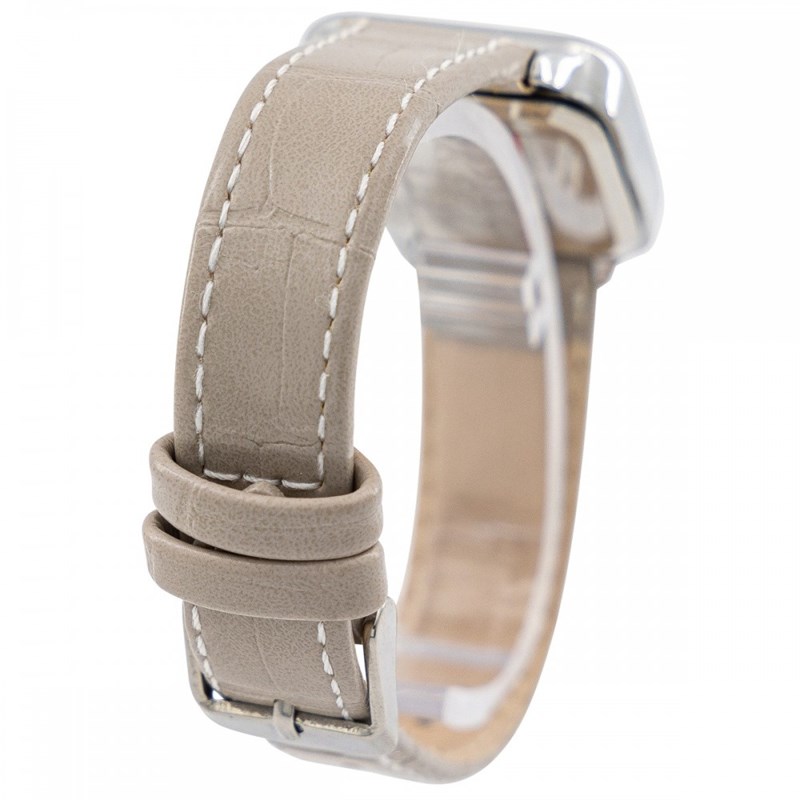 Coffret montre Femme M. JOHN bracelet Cuir Gris