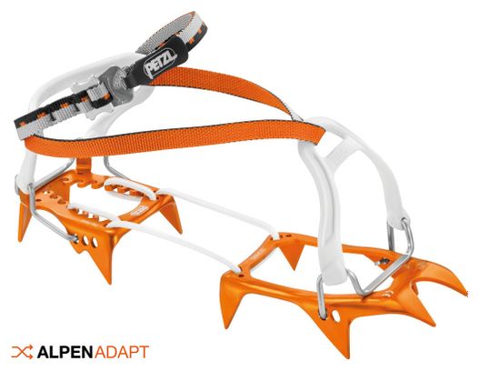Crampons Petzl Leopard FL Orange