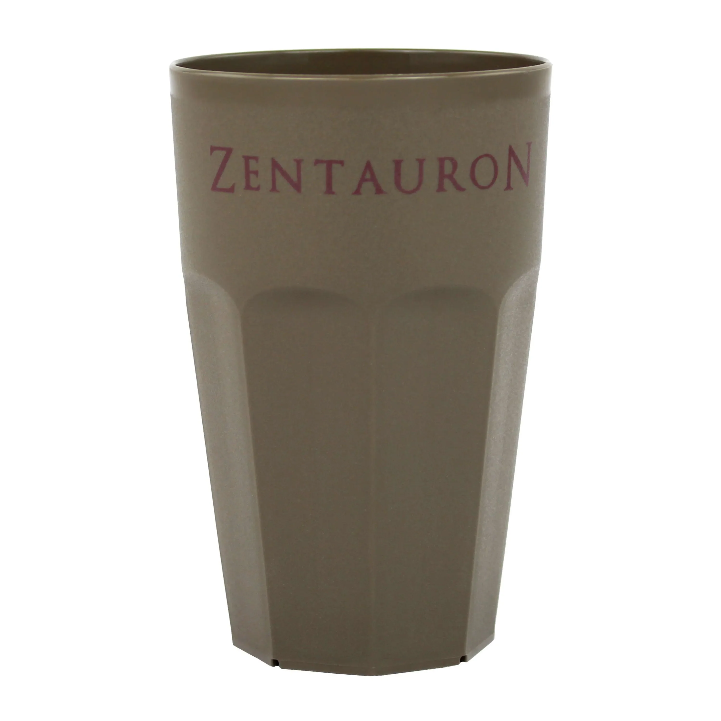 Zentauron -  Zentauron Kaffeebecher Mehrweg 300 ml grau braun