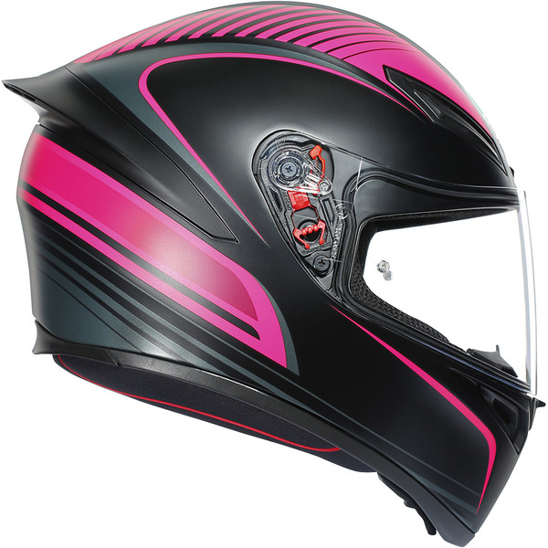 AGV - Casque K1 Warmup Noir / Rose
